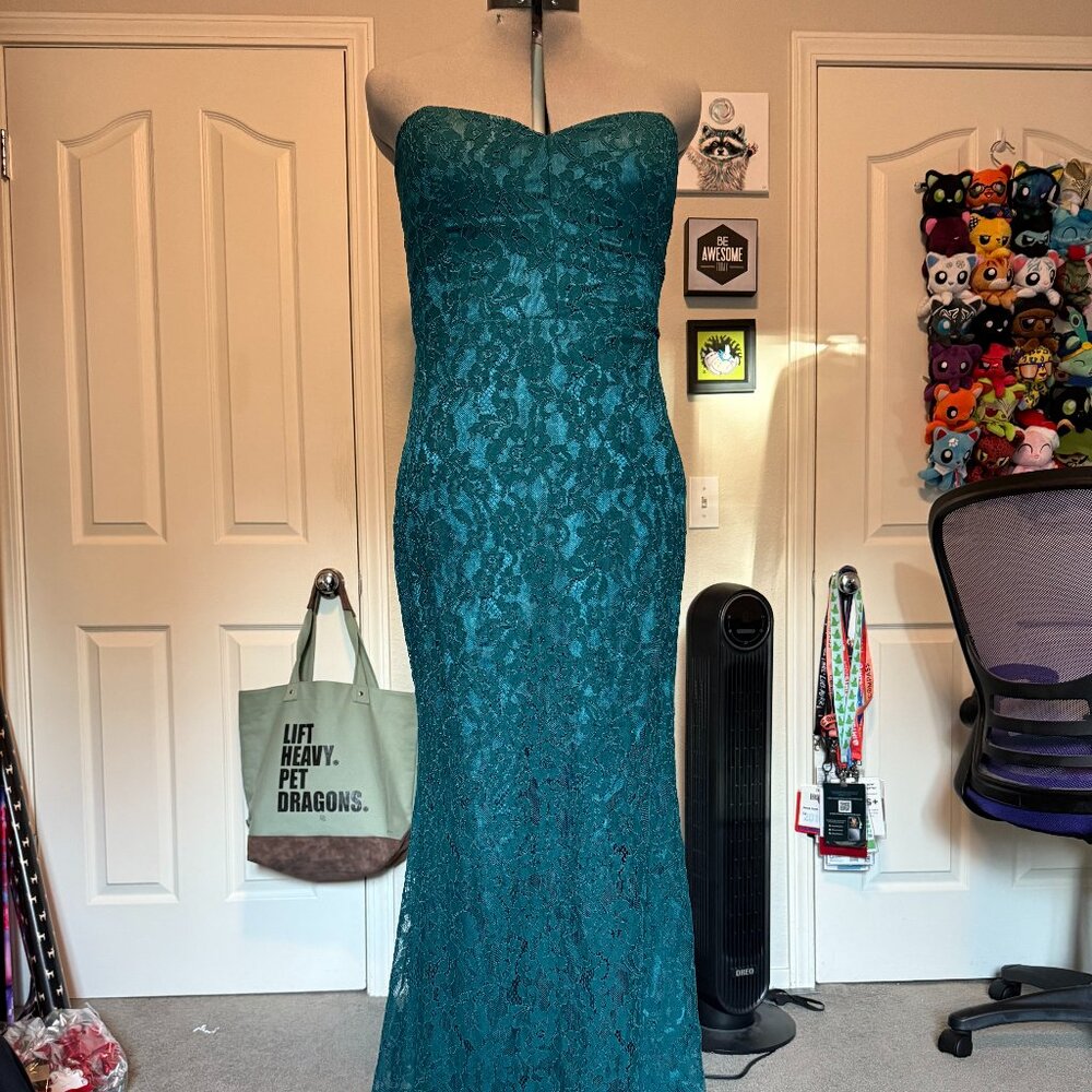 Gorgeous Teal Formal Gown